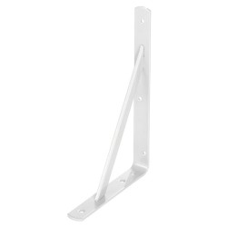 Palomilla Wolfpack Con Refuerzo Blanco 400x270 mm. Uso Doméstico