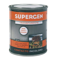 Pegamento Supergen Incoloro  500 ml.