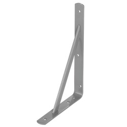 Palomilla Wolfpack Con Refuerzo Gris 300x200 mm. Uso Doméstico