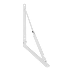 Palomilla Wolfpack Abatible Blanca 300 mm. Uso Doméstico