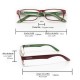 Gafas Lectura Kansas Rojo / Verde. Aumento +3,5 Gafas De Vista, Gafas De Aumento, Gafas Visión Borrosa