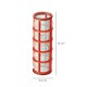 Recambio Filtro Malla 1" Para Sistema De Goteo (100 Mesh) Riego Por Goteo, Microaspersión, Riego Por Nebulizacion