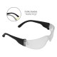 Gafas Proteccion EN166 Sport Transparente