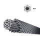 Cable Galvanizado   3 mm. (Rollo 100 Metros) No Elevacion