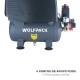 Compresor Aire 6 Litros / 8 Bares / 1,1 Kw - 1,5 HP  Sin Aceite