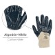 Guantes Nitrilo / Lona Pesados Nimax 8" (Par)