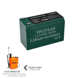 Bateria Para sulfatadora 08052120 16l Litio
