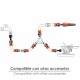 Set Riego Soft Touch 4 Piezas