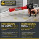 Pistola Silicona Profesional  Roja / Negra Profesional