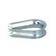 Guardacabos Zincado Para Cable 6 mm.