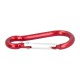Mosqueton Bombero Aluminio Colores Surtidos 60 mm. para llaves