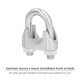 Sujetacables Galvanizado 16 mm. 5/8" Uso Domestico