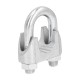 Sujetacables Galvanizado 6 mm. 1/4" Uso Domestico