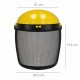 Protector Facial Con Arnes (Rejilla).