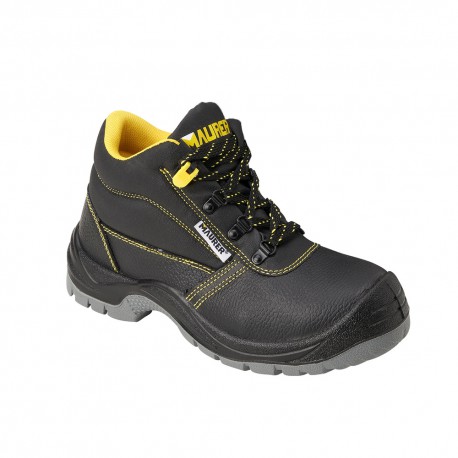 Botas Seguridad Maurer S3 Modelo Capua Antideslizante Con Suela y Puntera Antiperforación y Resistencia A Hidrocarburos Nº 36 (P