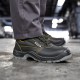 Zapato Bajo Seguridad Maurer S3 Modelo Capua Antideslizante Con Suela y Puntera Antiperación y Resistencia A Hidrocarburos Nº 39