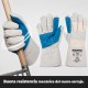 Guantes Americano Serraje Palma Reforzada (Par)