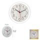 Reloj De Pared Ø 25 cm. Color Blanco