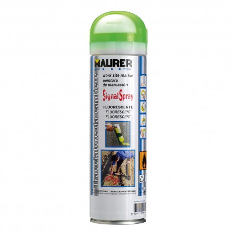 Spray Pintura Trazador Verde Fluorescente 500 ml.